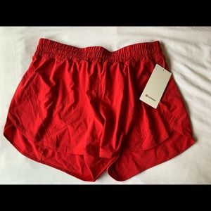 Lululemon Size 14 Track That Short MR 5" lined NWT